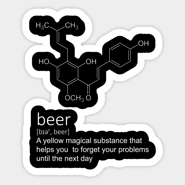 Beer definition Sticker by Fan.Fabio_TEE
